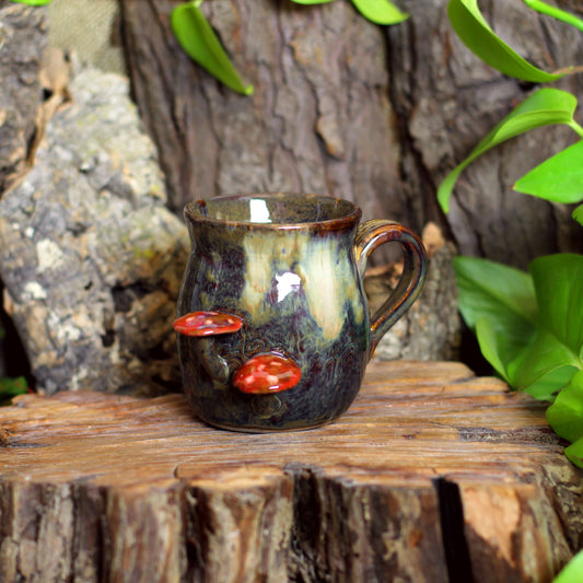 Mug with Mushrooms NO. 3700