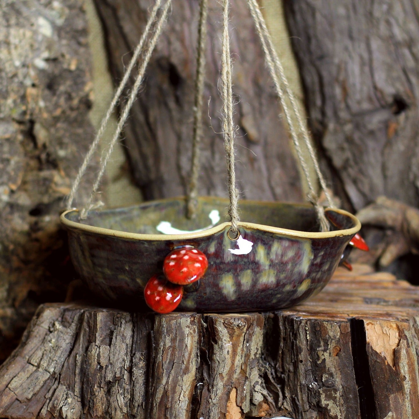 Plantenhanger met Paddenstoelen NR. 3734
