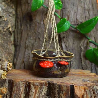 Mushroom Hanging Plant No. 3275