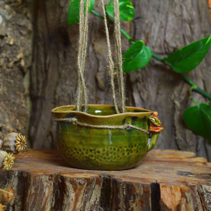 Plant hanger with mushroom no. 3276