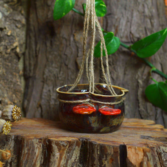 Mushroom Hanging Plant No. 3277