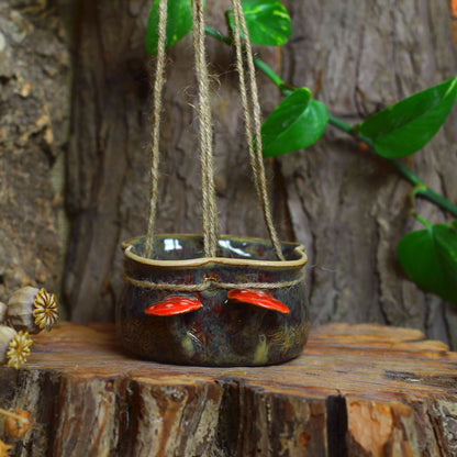 Mushroom Hanging Plant No. 3278