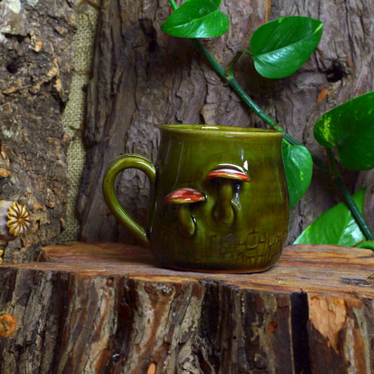 Mug with Mushrooms No. 3339
