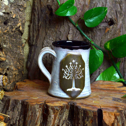 White Tree Mug No. 3359