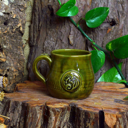 Green Dragon Mug No. 3368