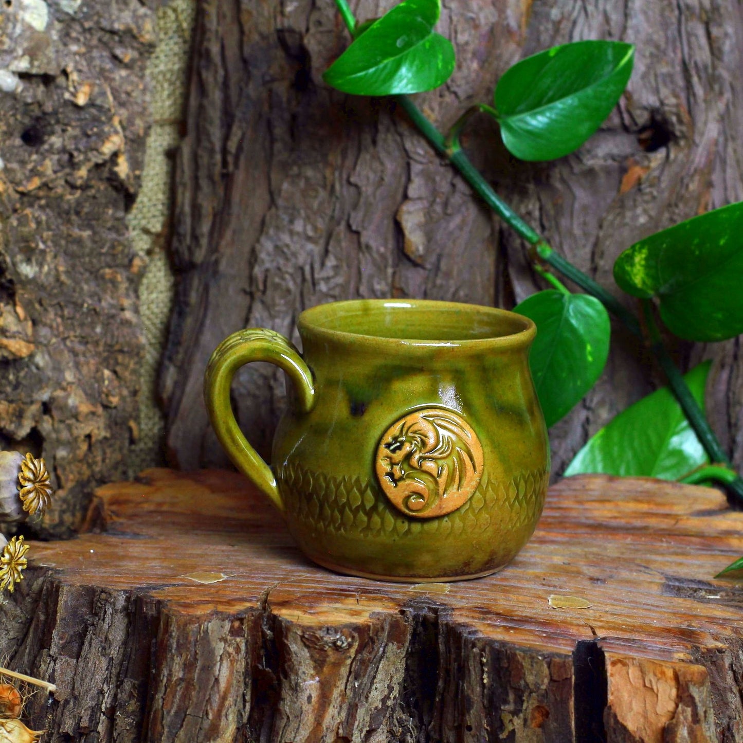 Green Dragon Mug No. 3379