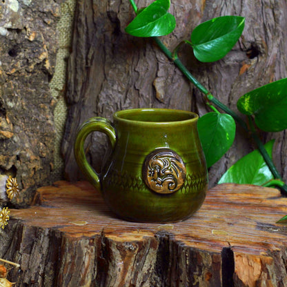 Green Dragon Mug No. 3381