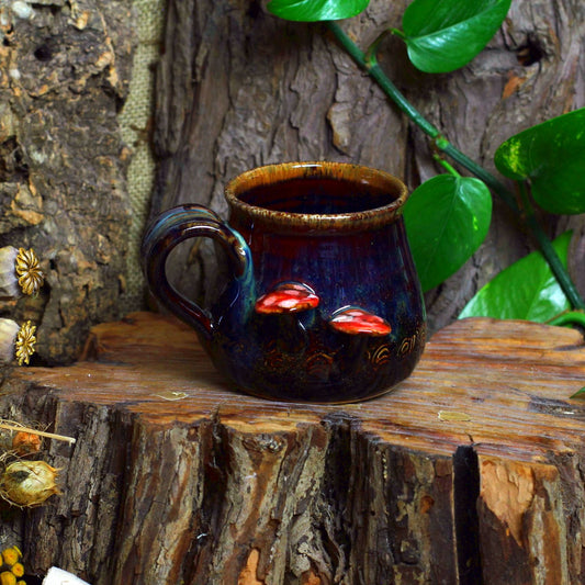 Mug with Mushrooms No. 3327