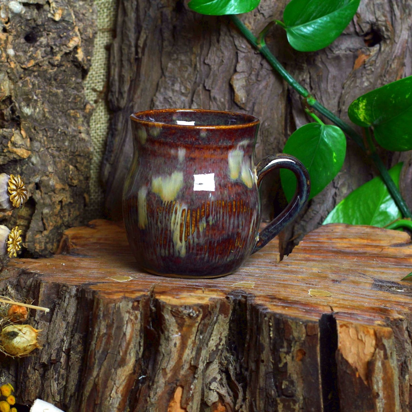 Mok met Paddenstoelen NR. 3331