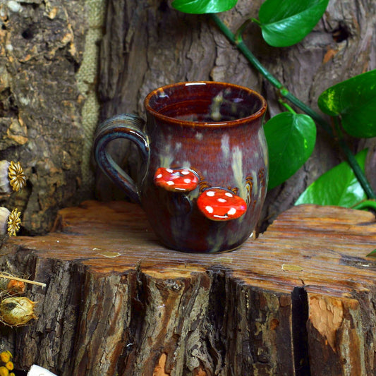Mug with Mushrooms No. 3332