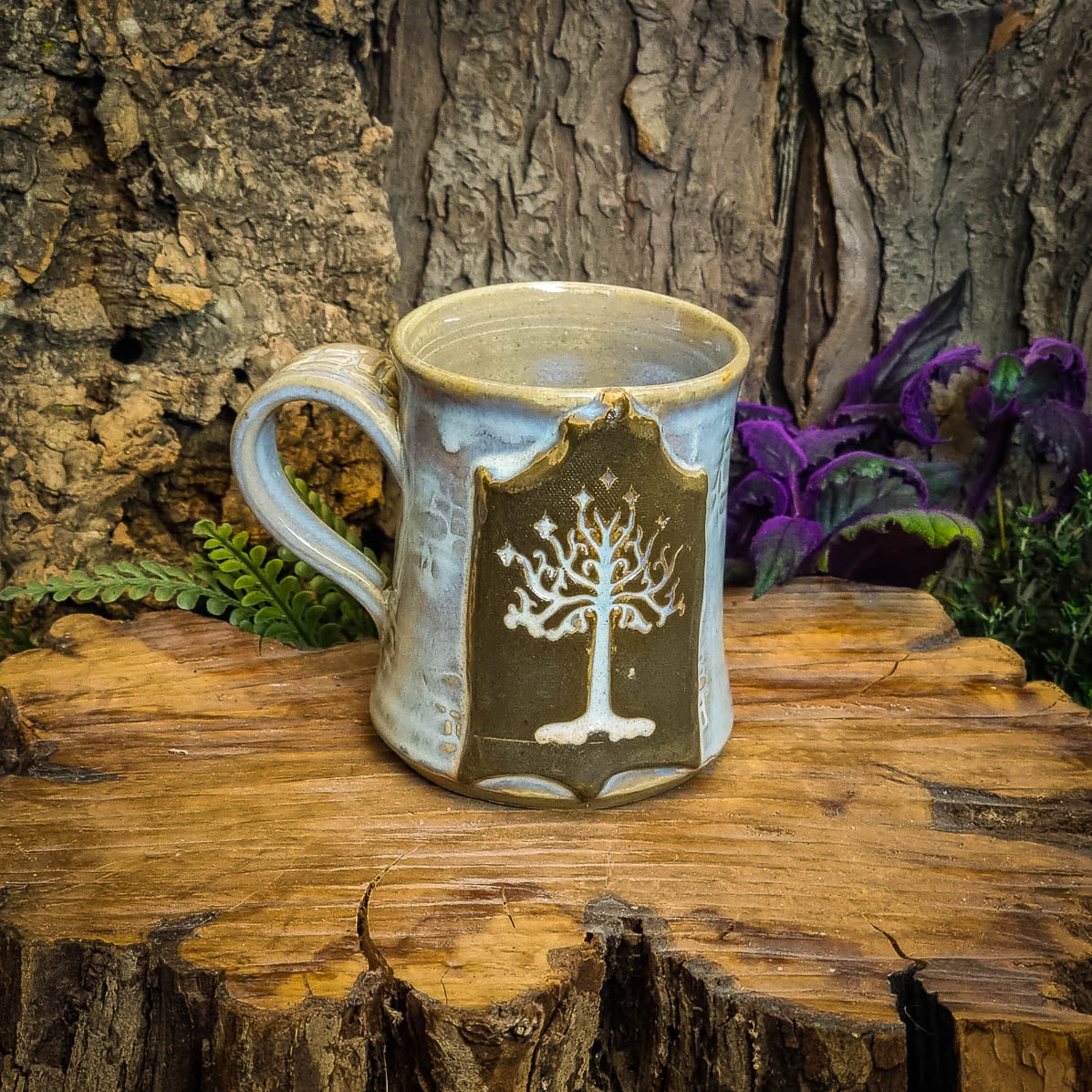 White Tree Mug No. 3148