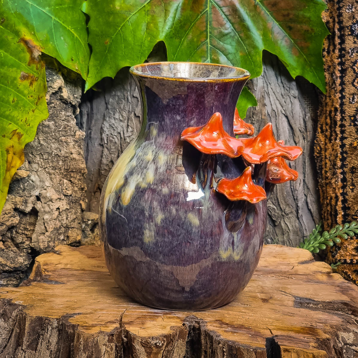 Vaas met Paddenstoelen NR. 3117