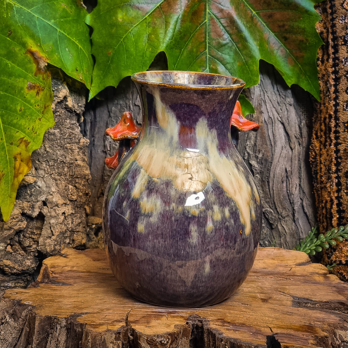 Vaas met Paddenstoelen NR. 3117