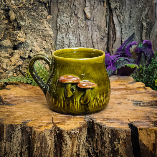 Mug with Mushrooms No. 3158