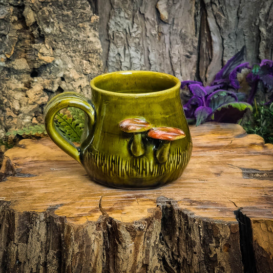 Mug with Mushrooms No. 3160