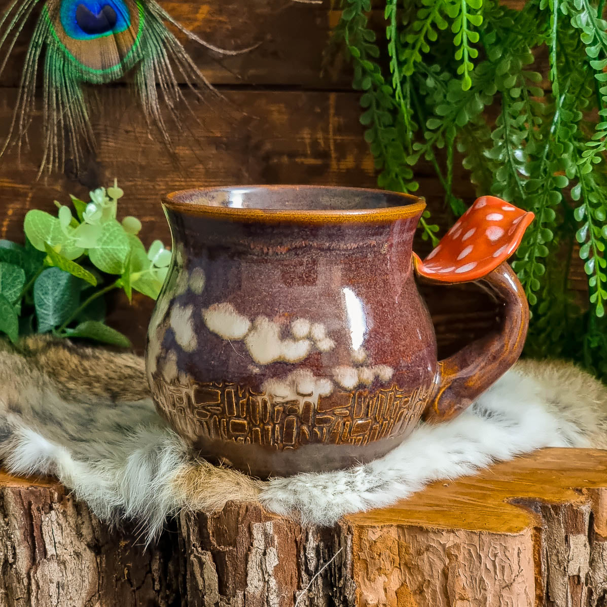 Mug with Mushroom NR. 1917