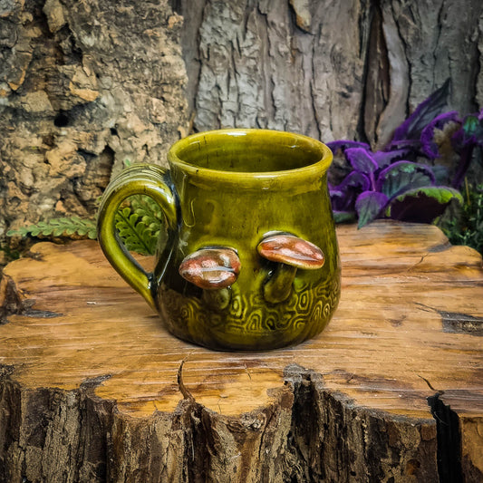 Mug with Mushrooms No. 3164