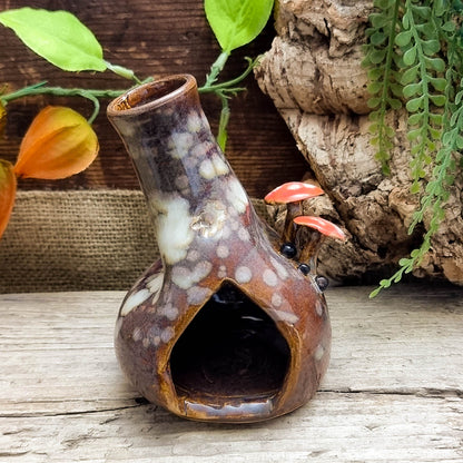 Tealight holder with Mushrooms NR. 2167