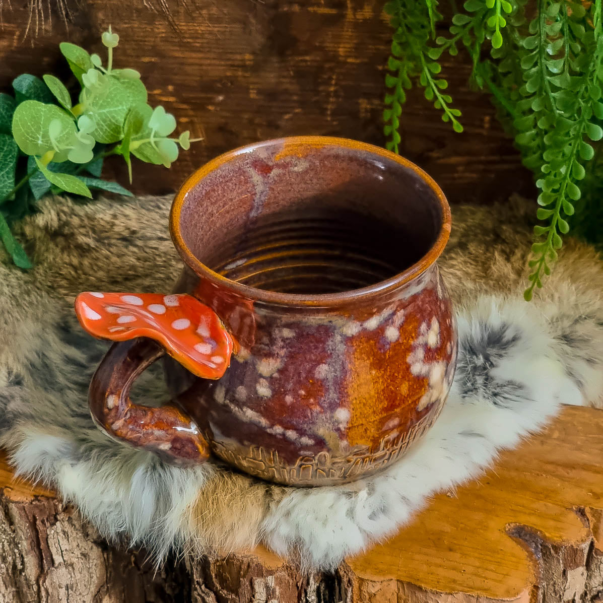 Mug with Mushroom NR. 1917