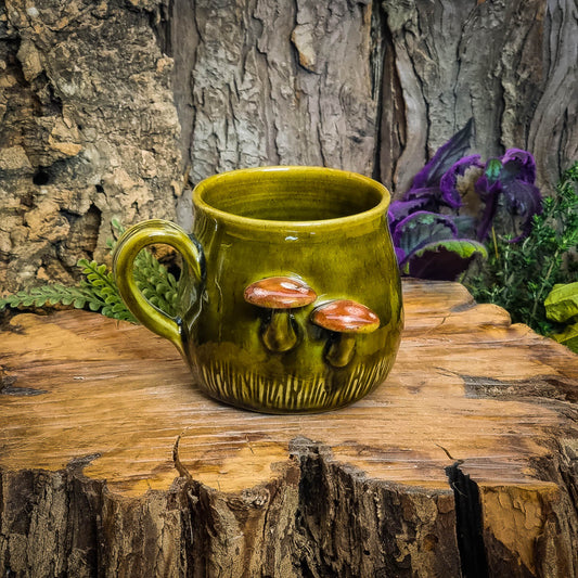 Mug with Mushrooms No. 3170