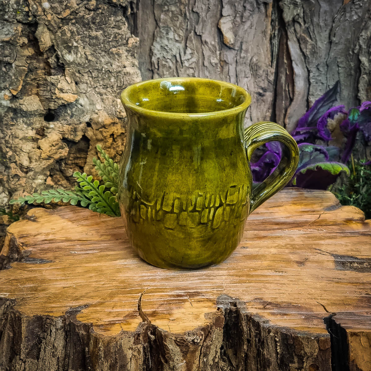 Mug with Mushrooms No. 3172