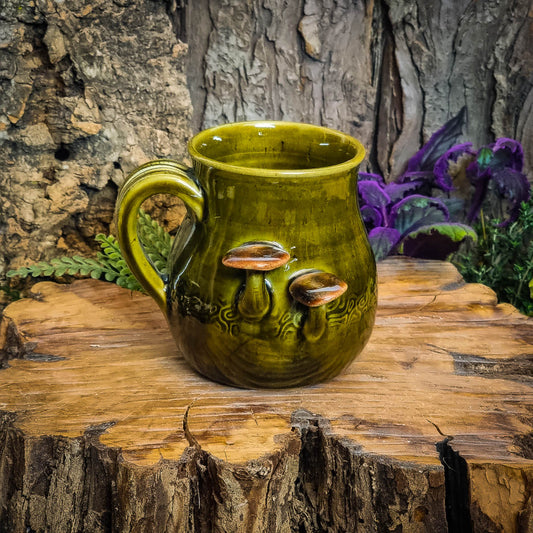 Mug with Mushrooms No. 3173
