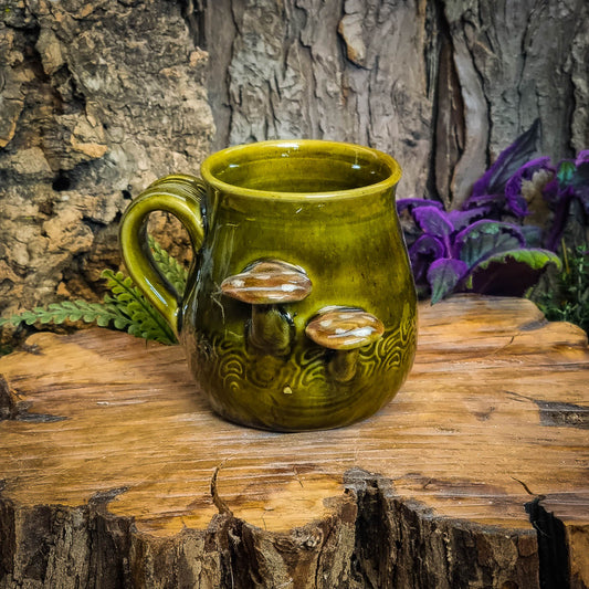 Mug with Mushrooms No. 3176
