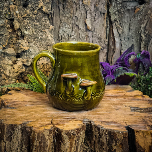 Mug with Mushrooms No. 3179