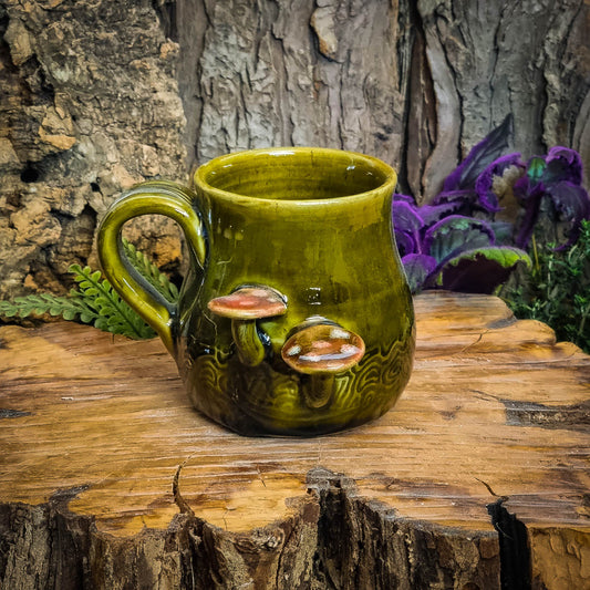Mug with Mushrooms No. 3180