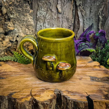 Mug with Mushrooms No. 3181