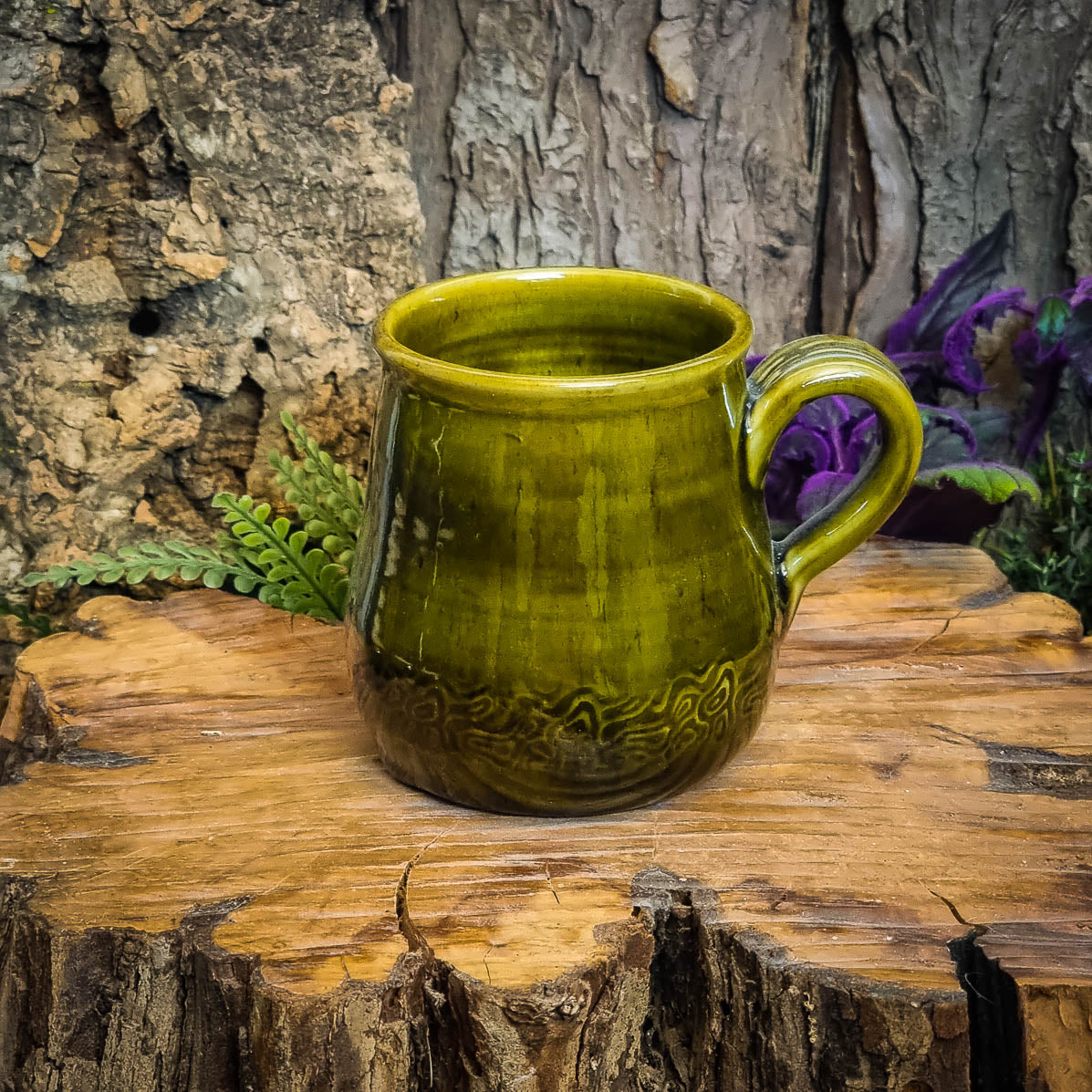 Mug with Mushrooms No. 3181