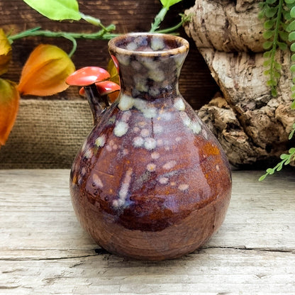 Tealight holder with Mushrooms NR. 2200