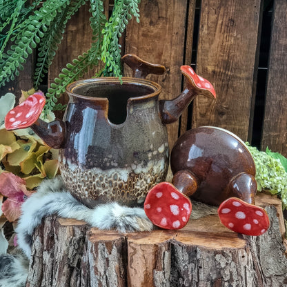 Storage jar with Mushrooms NO. 1344