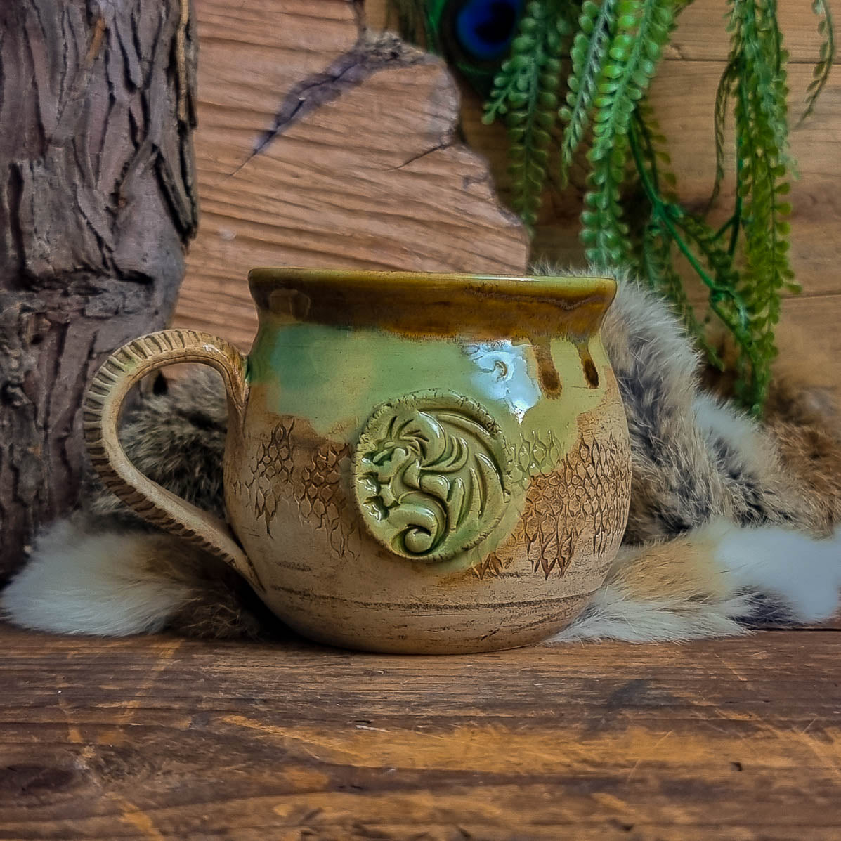 Green Dragon Mug No. 2033