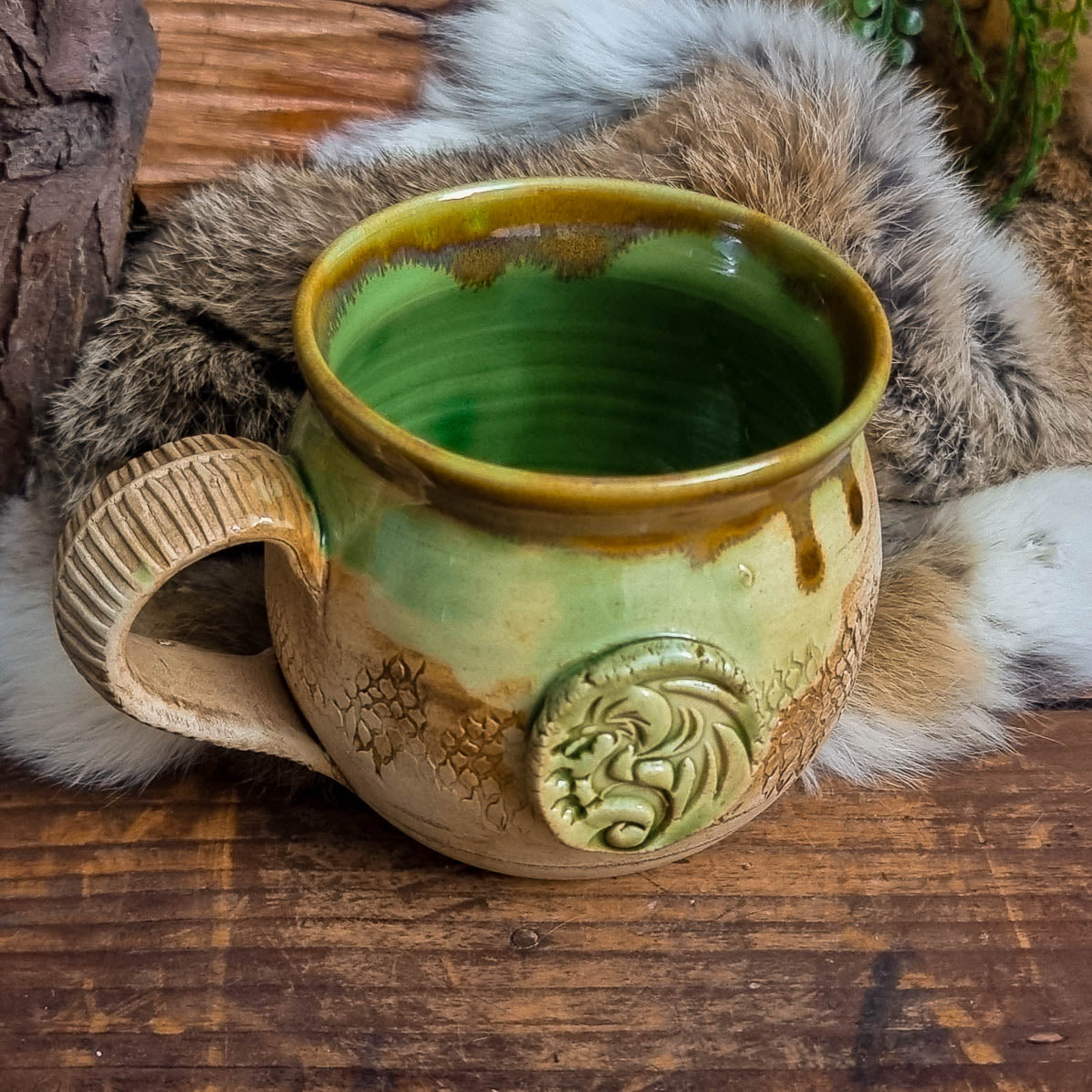 Green Dragon Mug No. 2033