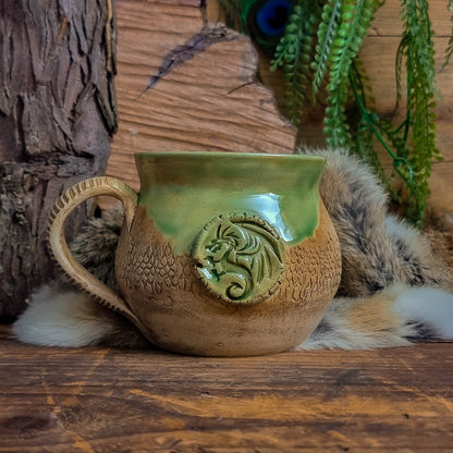 Green Dragon Mug No. 2036