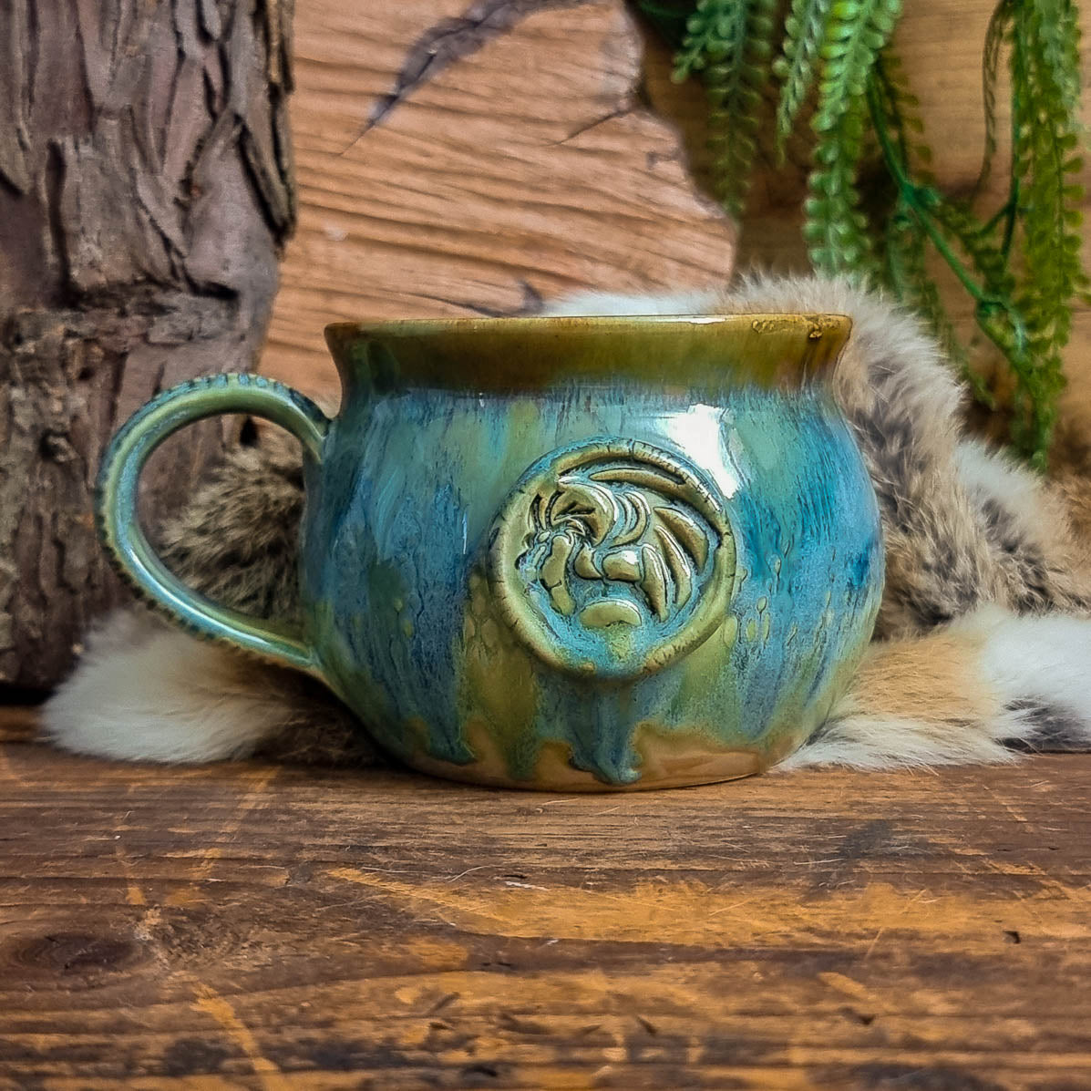 Green Dragon Mug No. 2041