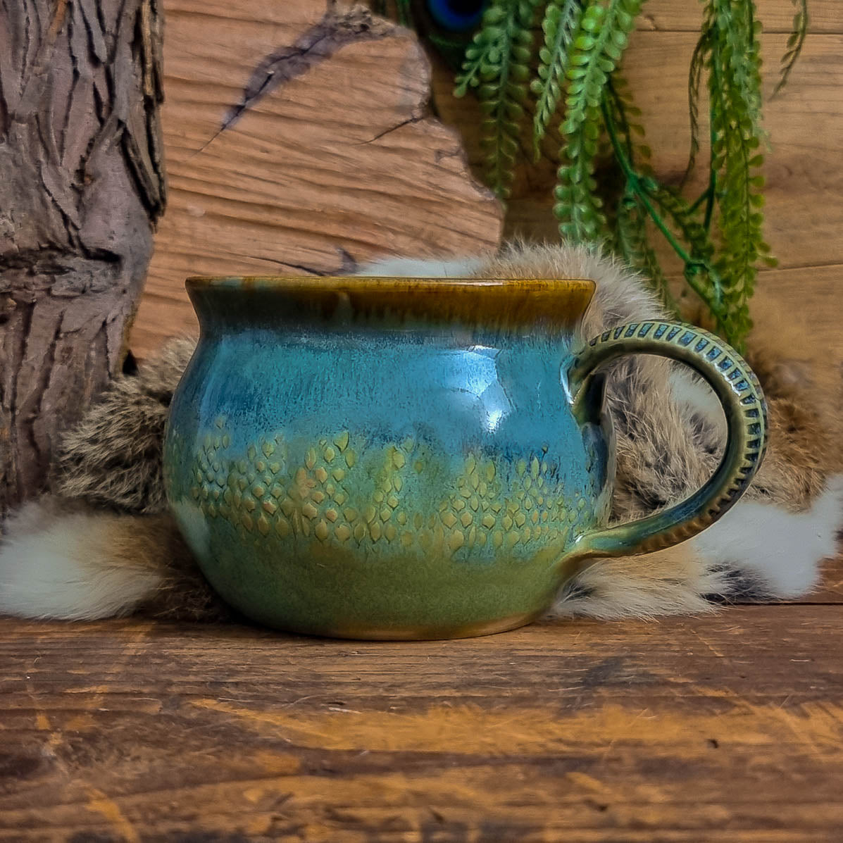 Green Dragon Mug No. 2041