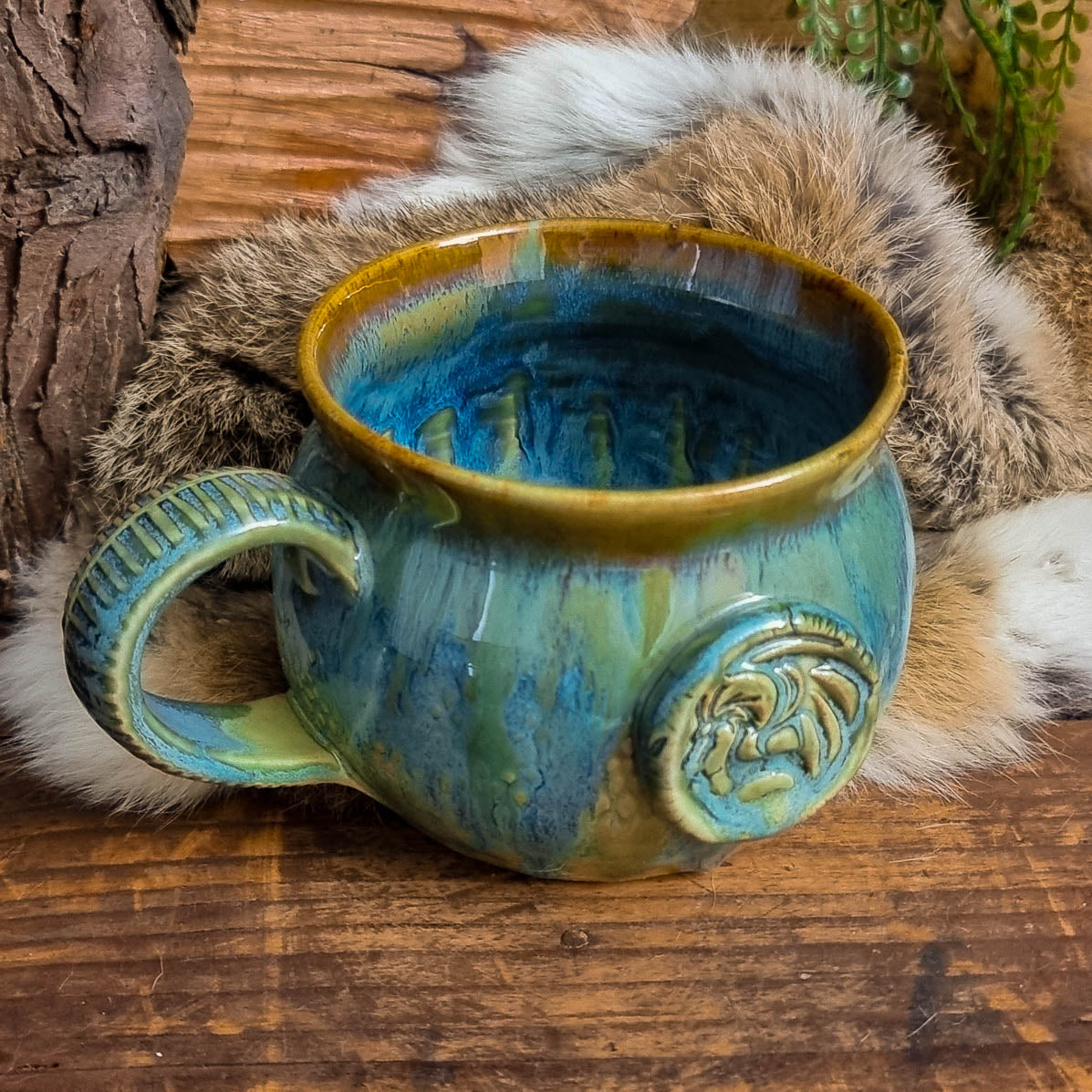 Green Dragon Mug No. 2041