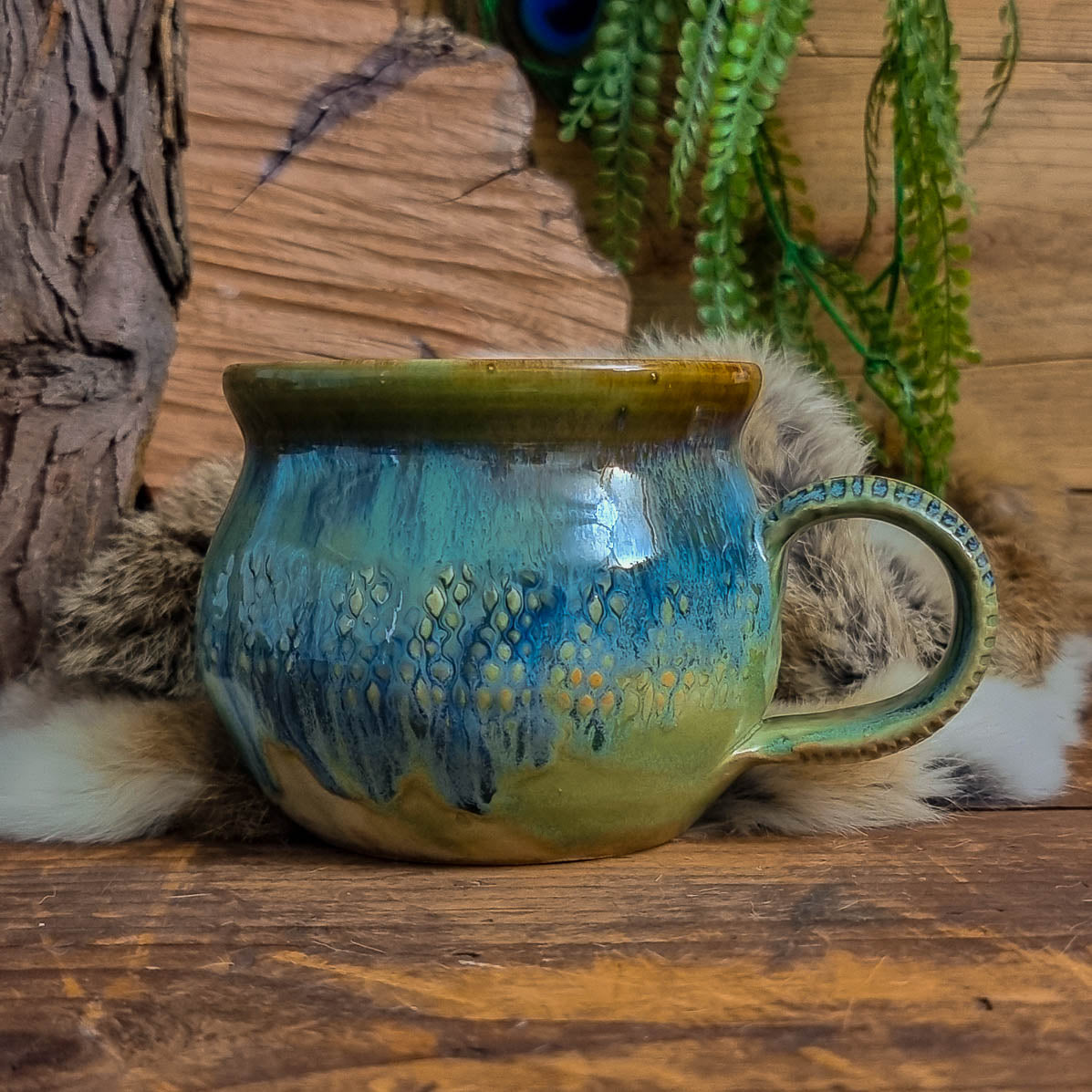 Green Dragon Mug No. 2045