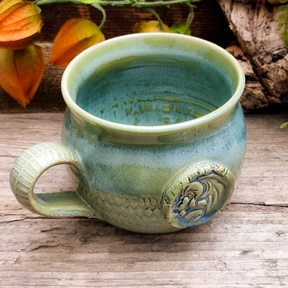 Green Dragon Mug No. 2265