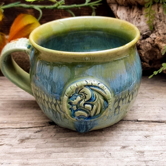 Green Dragon Mug No. 2266