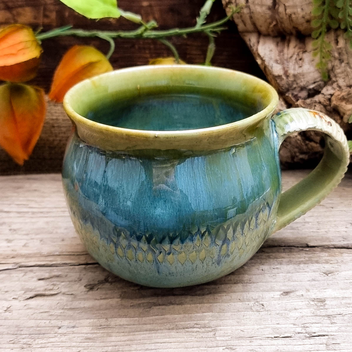 Green Dragon Mug No. 2266