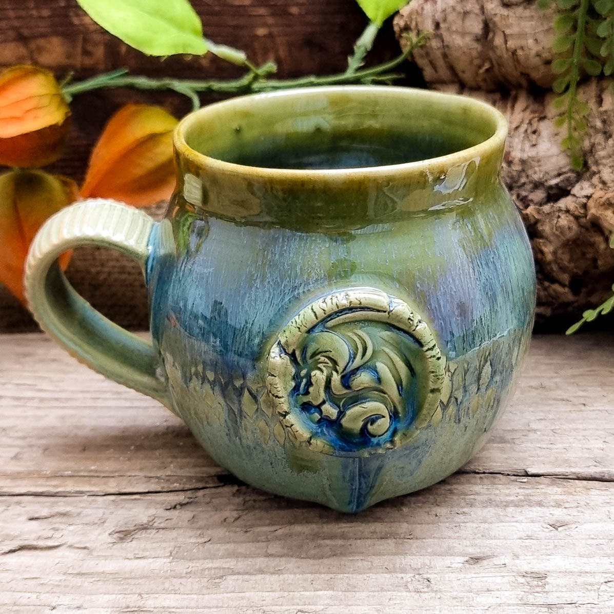 Green Dragon Mug No. 2267