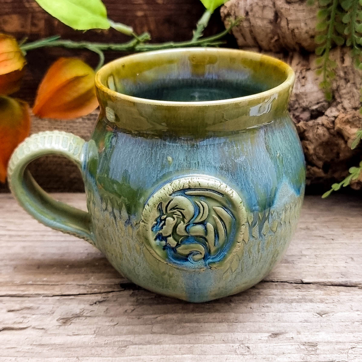 Green Dragon Mug No. 2268