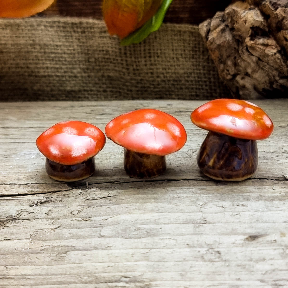 Mushroom Trio Figurine NR. 2279