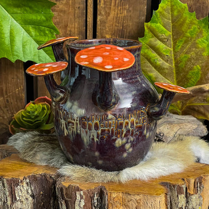 Vase with Mushrooms NR. 1767