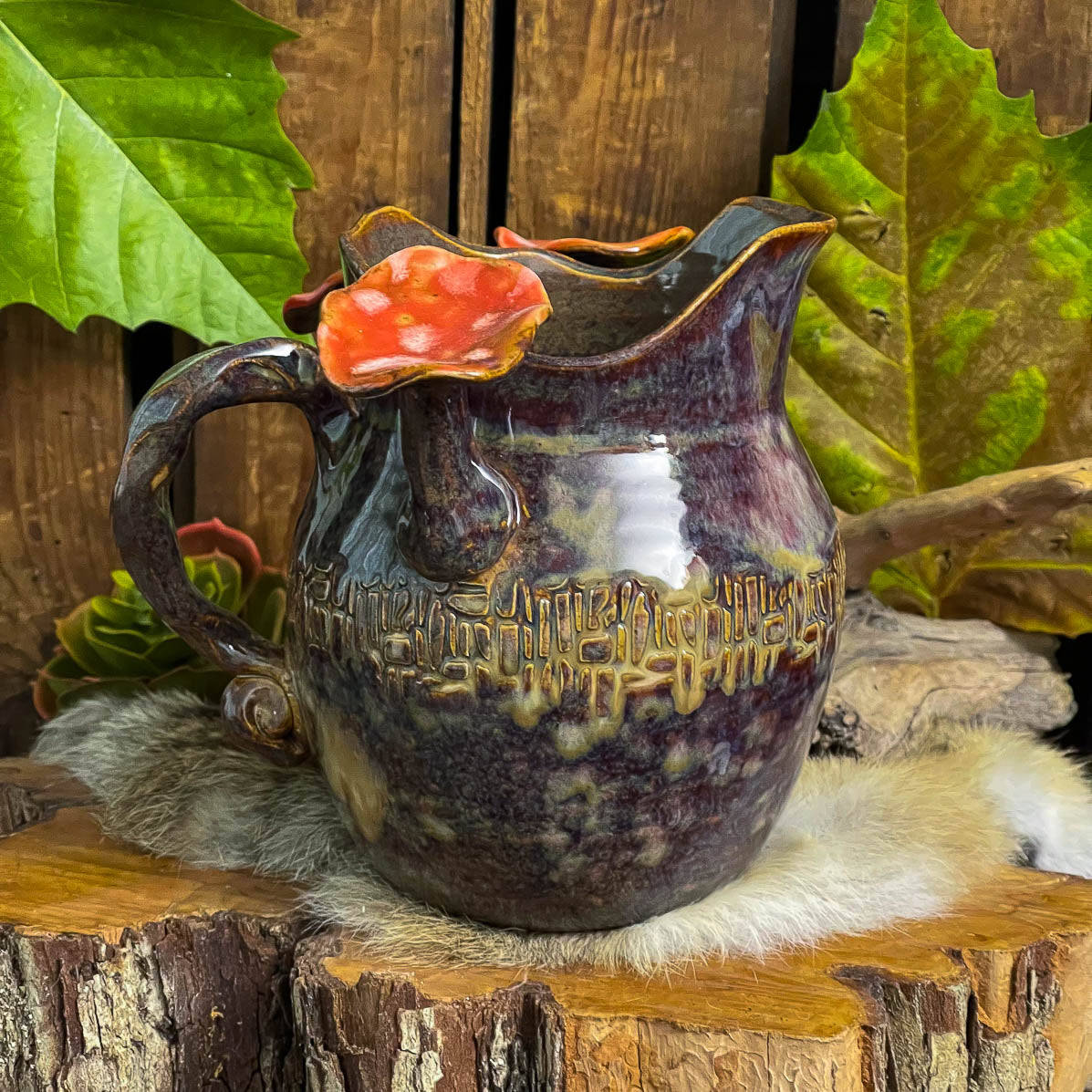 Carafe with Mushrooms NR. 1775