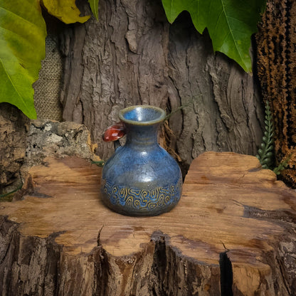 Flesje met Paddenstoelen NR. 3002