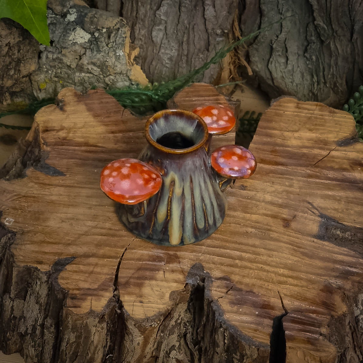 Flesje met Paddenstoelen NR. 3003